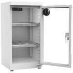 Acalava ALDB-JC50L-WH 50L 櫃內旋鈕無極調節濕度 無須電池濕度掛錶 金屬密碼轉舌鎖 防潮箱 (白色)